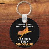 Gedekte Dragon Eigenaar van Dragon Gedekte Drakend Sleutelhanger (Voorkant)