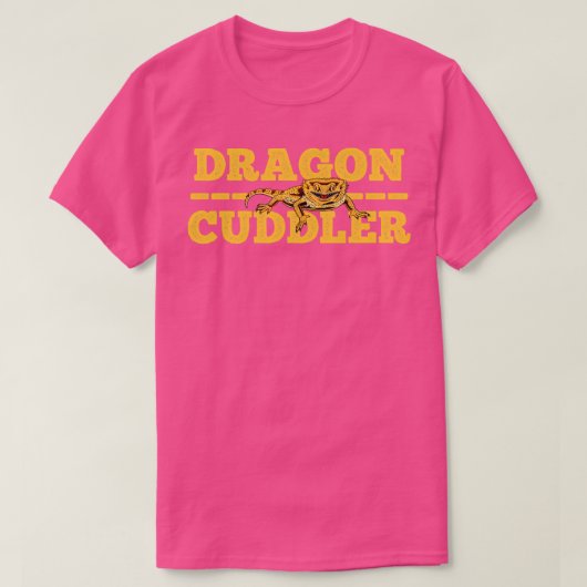 Gedekte dragon Lizard Bearded Dragon Cuddler T-shirt (Design voorkant)
