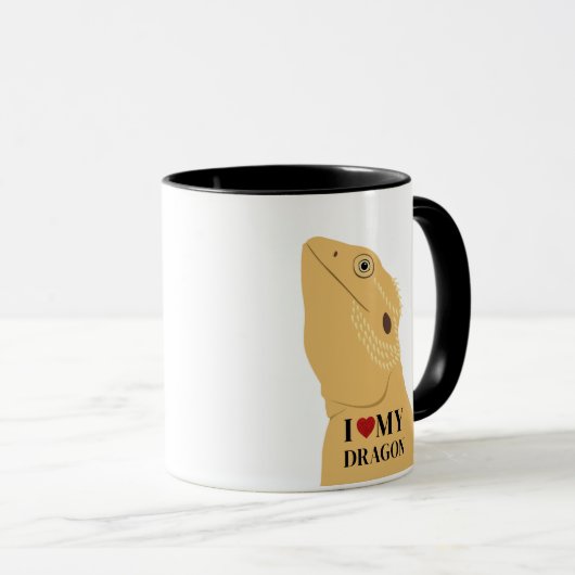 Gedekte Dragon-Mokken Mok (Voorkant rechts)