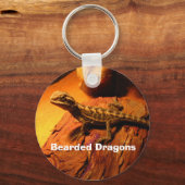 Gedekte Dragons Sleutelhanger (Voorkant)