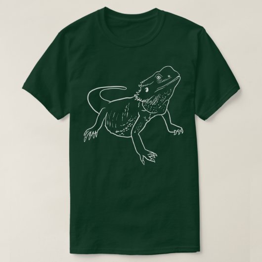 Gedekte Drakenlijn T-shirt (Design voorkant)