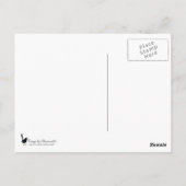 Gedekte Drakenreeks Briefkaart (Achterkant)