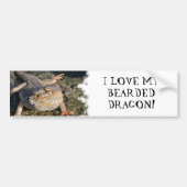 Gedekte Drakenreeks Bumpersticker (Voorkant)