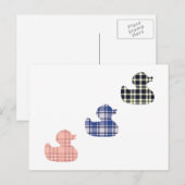 Gedekte eenden briefkaart (Voorkant / Achterkant)