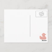 Gedekte eenden briefkaart (Achterkant)