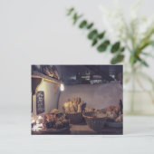 Gedekte gebak,  bakkerij en gebak briefkaart (Staand voorkant)