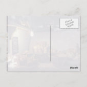 Gedekte gebak,  bakkerij en gebak briefkaart (Achterkant)