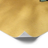 Gedekte gekko hagedis op de muur, Tucson, Arizona, Poster (Hoek)