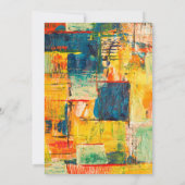 Gedekte harten, partij bij de Thanksgiving Kaart (Achterkant)