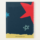 Gedekte Homeschool Planner voor docenten (groot) (Achterkant)