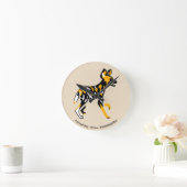 Gedekte hond - ronde klok (Huis)