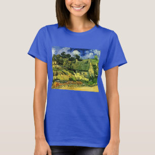 Gedekte Huizen, Cordeville door Vincent van Gogh T-shirt