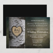 Gedekte Initialen - Baarboom - uitvindingen Kaart (Voorkant / Achterkant)