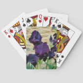 Gedekte Iris Pokerkaarten (Achterkant)