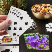 Gedekte Iris Pokerkaarten (Insitu)
