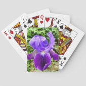 Gedekte Iris Pokerkaarten (Achterkant)