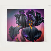 Gedekte Iris Wandkleed (Voorkant (horizontaal))