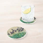 Gedekte Iris Zandsteen Onderzetter (Zijkant)