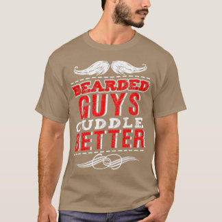 Gedekte jongens bedekken beter grappige baard t-shirt