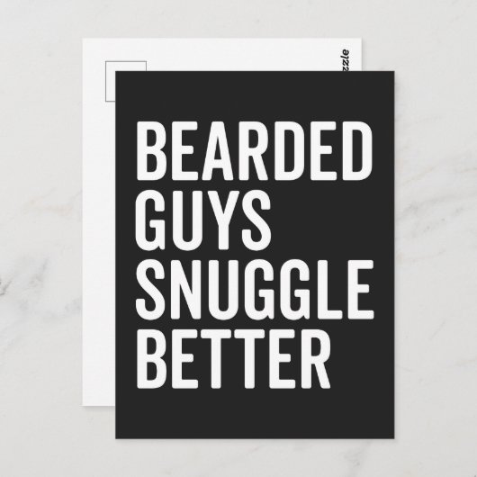 Gedekte jongens Snuggle Beter Funny Quote Briefkaart (Voorkant / Achterkant)