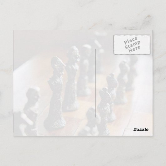 Gedekte kaasschaap, Antiek kaasschaakman, in hout Briefkaart (Achterkant)