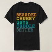Gedekte kerels van Chubby die de betere kant van d T-shirt (Design voorkant)