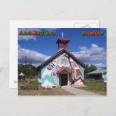Gedekte kerk, Montezuma New Mexico Briefkaart (Voorkant / Achterkant)