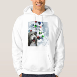 Gedekte kerstcadeautjes voor Collie Hoodie
