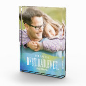Gedekte liefde Beste vader ooit fotoblok (Rechts)