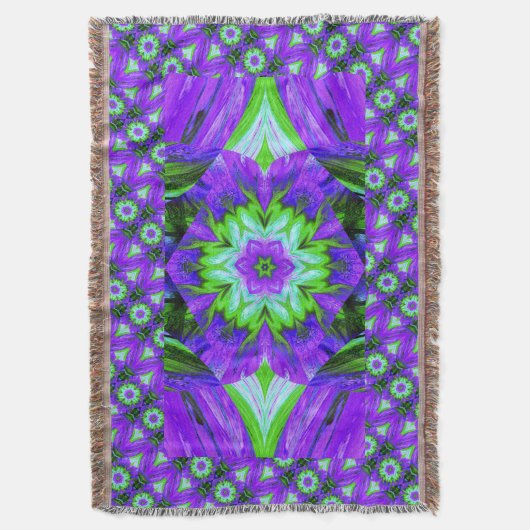 Gedekte Lotus 2 Deken (Voorkant Verticaal)