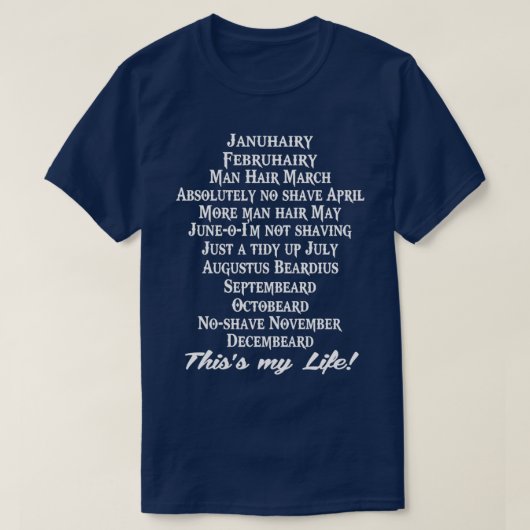 Gedekte maanden t-shirt (Design voorkant)
