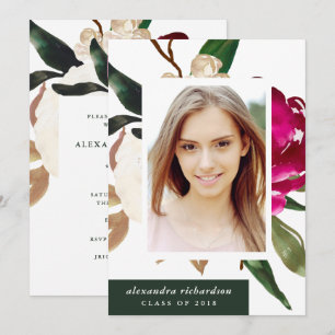 Gedekte Magnolia Fotogradatiepartij Kaart