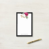 Gedekte Magnolia Post-it® Notes (Op bureau)