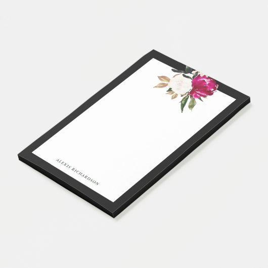 Gedekte Magnolia Post-it® Notes (Schuin)