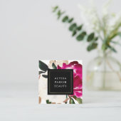 Gedekte Magnolia Vierkante Visitekaartje (Staand voorkant)