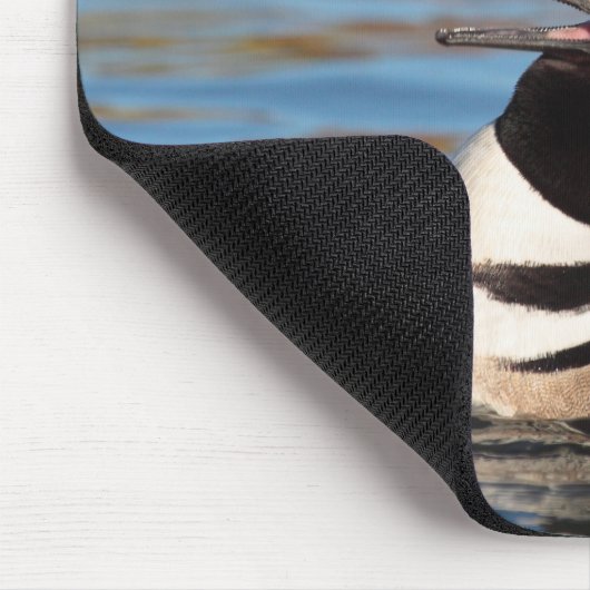 Gedekte Merganser Calling Muismat (Hoek)