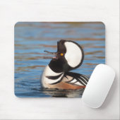 Gedekte Merganser Calling Muismat (Met muis)