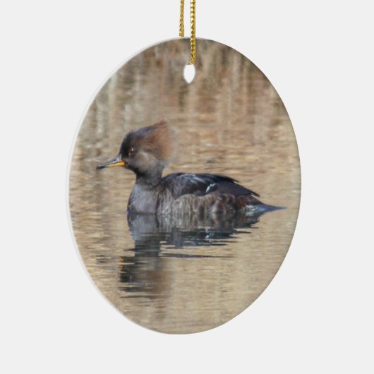 Gedekte Merganser Keramisch Ornament (Rechts)