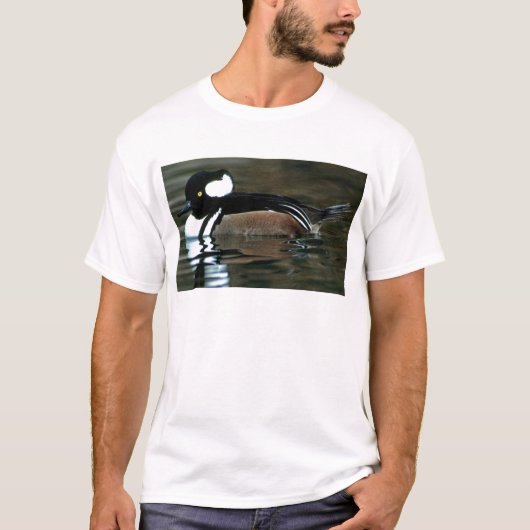 Gedekte Merganser T-shirt (Voorkant)