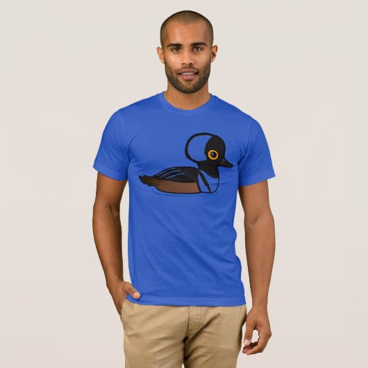 Gedekte Merganser T-shirt (Voorkant volledig)