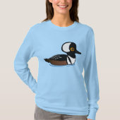 Gedekte Merganser T-shirt (Voorkant)
