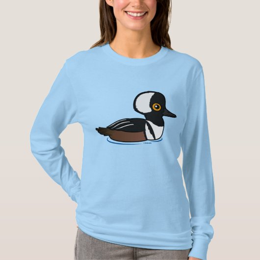 Gedekte Merganser T-shirt (Voorkant)