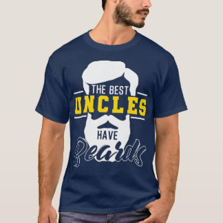 Gedekte oom Best Uncles hebben bietjes cadeau 2 T-shirt