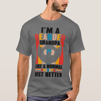 Gedekte opa als een normale betere t-shirt
