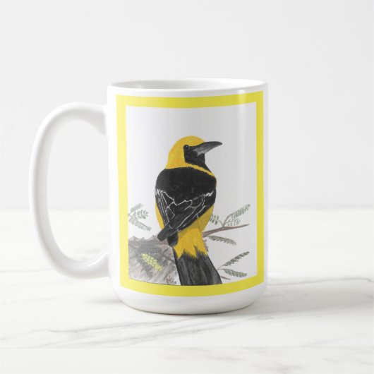 Gedekte Oriole mok (Links)