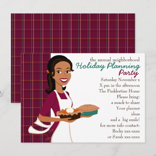 Gedekte pies kaart (Voorkant / Achterkant)