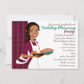 Gedekte pies kaart (Voorkant)