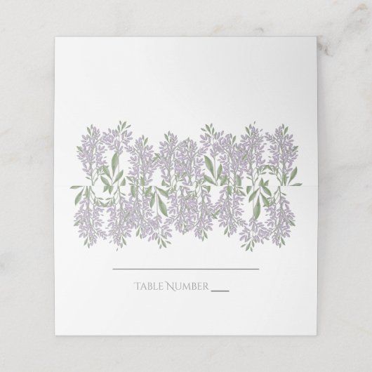 Gedekte plankkaarten plaatskaartje (Buitenkant ongevouwen)