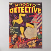 Gedekte rechercheur poster (Voorkant)