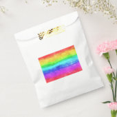 Gedekte regenboog bedankzakje (Gezegeld)